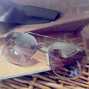 Vintage fendi sunglasses and case